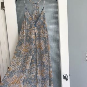 Long Open Face Dress